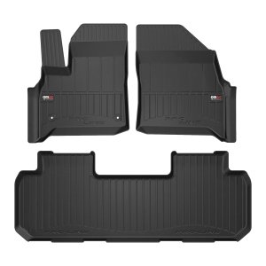 Chevrolet Traverse Floor Mat - Omac - Premium TPE - Black - 2018-2024 Chevrolet Traverse Floor Mat - Omac - Premium TPE - Black - 2018-2024